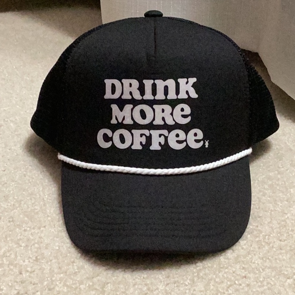NWT Dutch Bros Drink More Coffee Truckers Hat Snapback